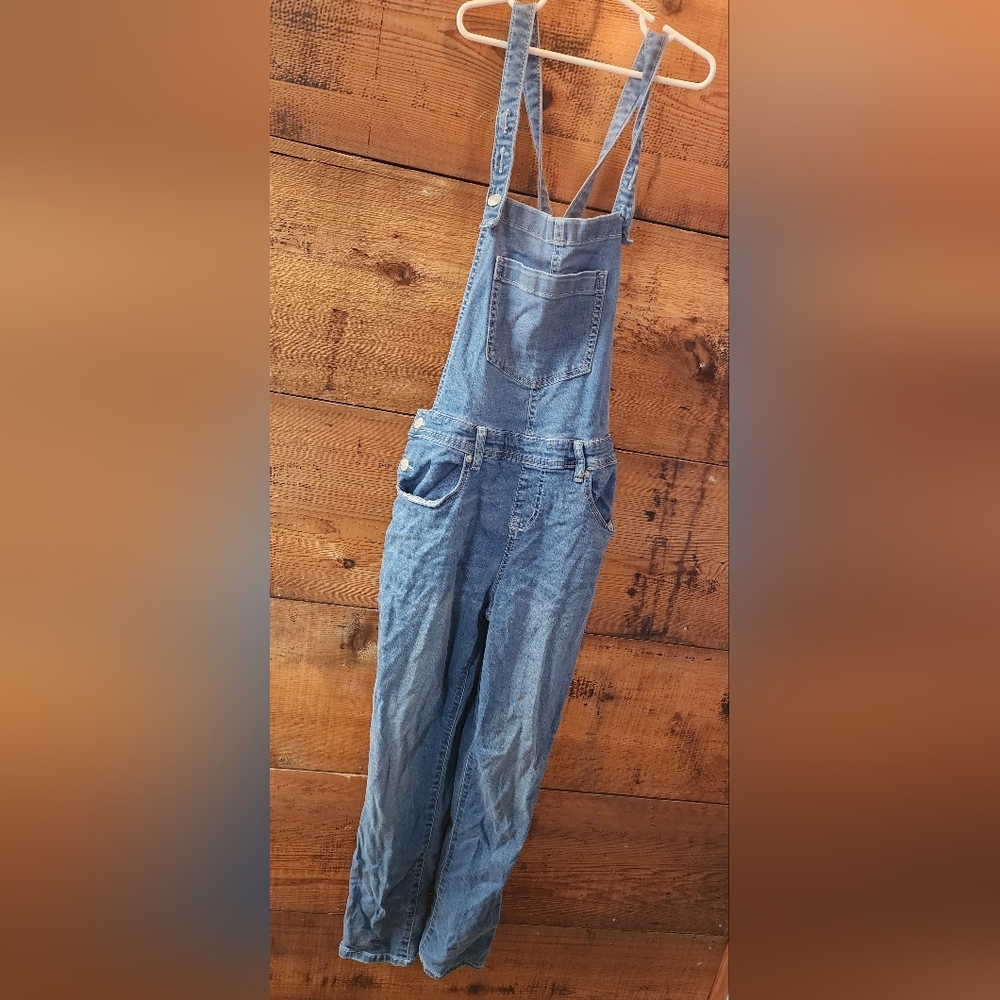 Cat & Jack Blue Denim Overalls for Kids